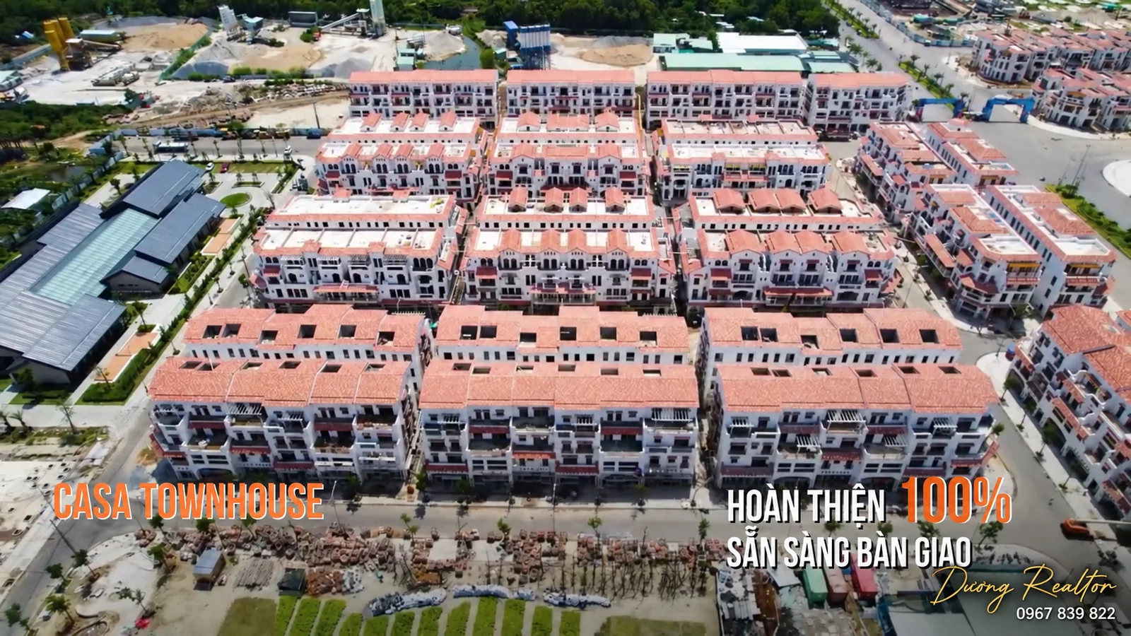 Nhà phố Casa Townhouse Blanca City hoàn thiện 100% trong bản tin tháng 10/2026