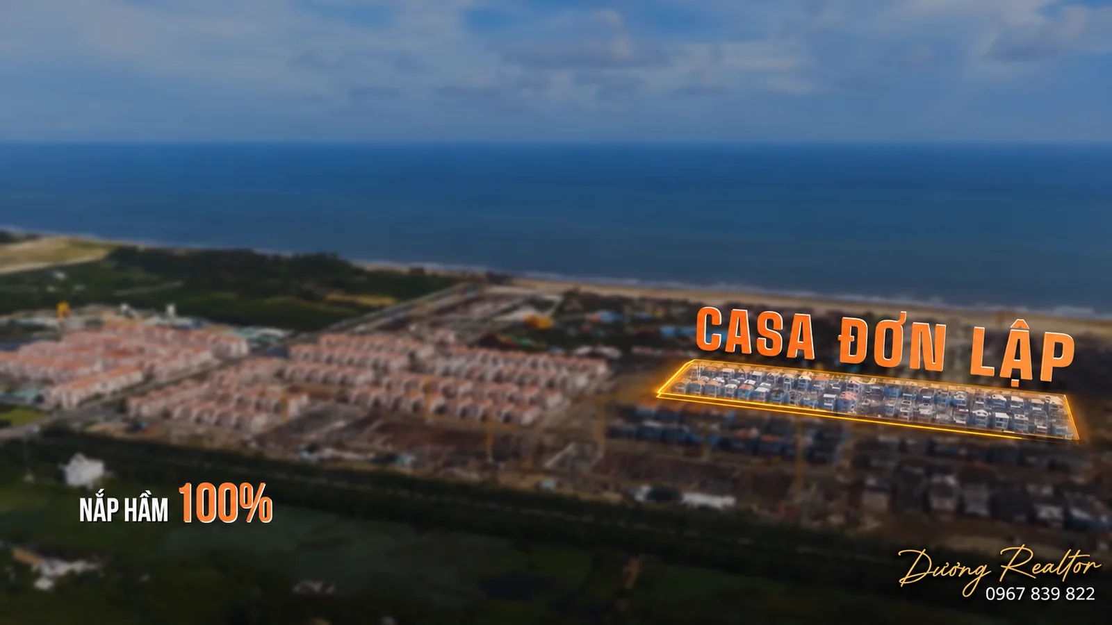 Casa Villa đơn lập Blanca City: nắp hầm hoàn thành 100% tại khu vực cập nhật