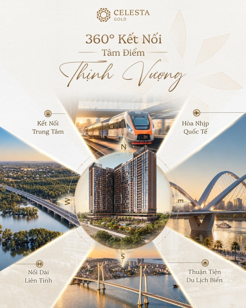 Celesta Gold - Tâm điểm kết nối thịnh vượng