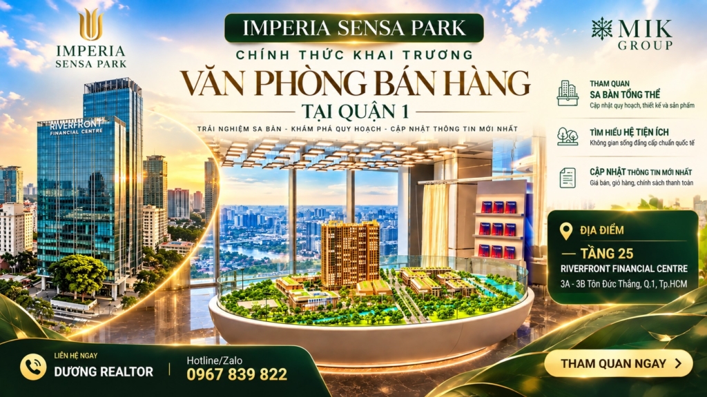 Khai Trương Văn Phòng Imperia Sensa Park
