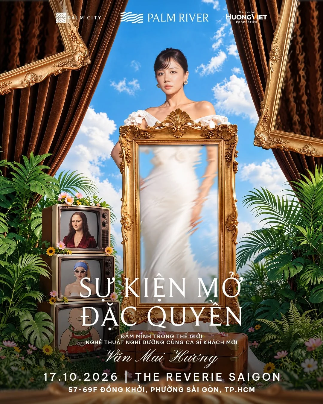 Palm River mở bán 17.10.2026 tại The Reverie Saigon – PRIVILEGE SYMPHONY cùng Văn Mai Hương